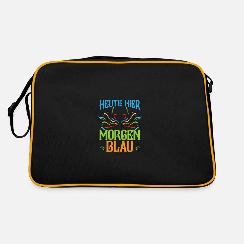 Karnevalskostüm Bier Fasching Karneval Retro Tasche
