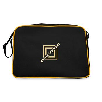 Chemical laboratory assistant - Retro Bag - black/gold - Back