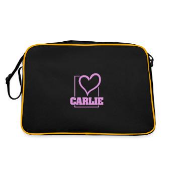 Bachelorette Carlie - Sac Retro - noir/or - Dos