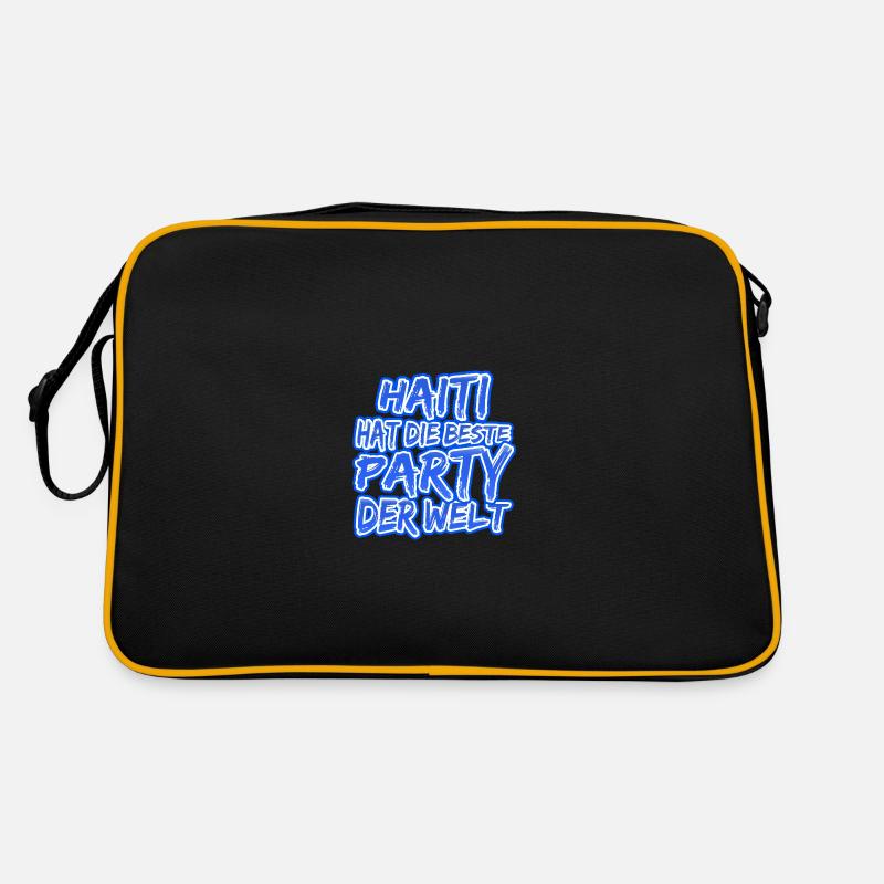 Haiti as Haiti Retro Bag