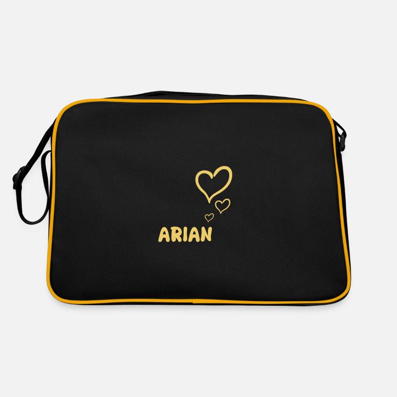 First name Arian Retro Bag