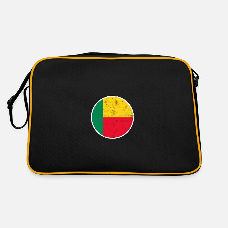 Bénin Bénin Drapeau Bénin Bénin Sac Retro