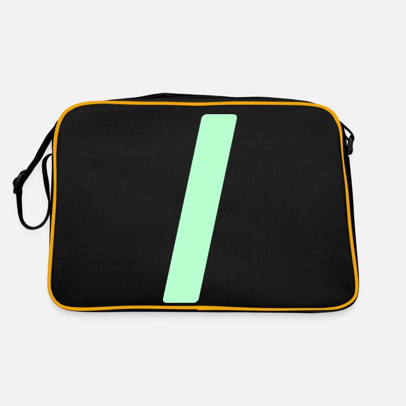 I - Retro Bag - black/gold