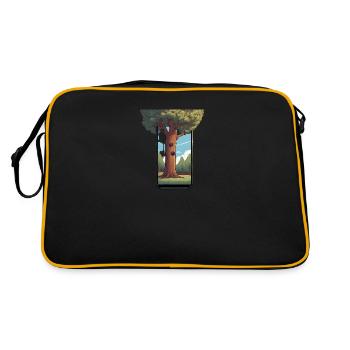 L’arbre des smartphones - L’environnement de votre téléphone ! - Sac Retro - noir/or - Dos