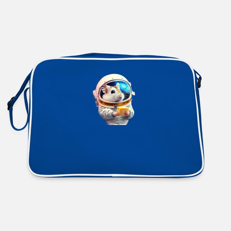 Space Hamster Retro Tasche