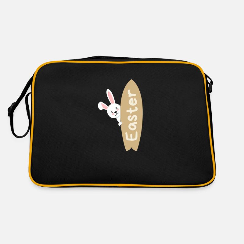 Surf Osterhase Retro Tasche