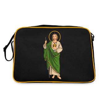 San Judas Tadeo, santo de las causas difíciles. - Sac Retro - noir/or - Dos
