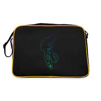BMX Vélo Vélo BMX Garçons BMX - Sac Retro - noir/or - Dos
