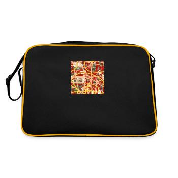Rice samples - Retro Bag - black/gold - Back