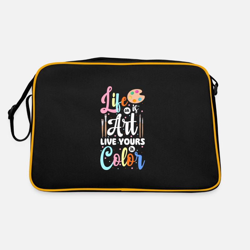 Artist Profession Painter Retro Bag