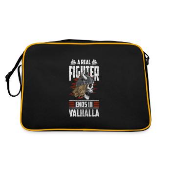 Odin Norse Thunder Celtic - Retro Bag - black/gold - Back