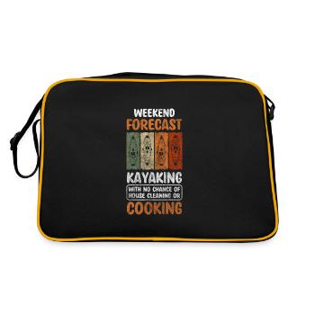 Rowing Canoe Rowing Club - Retro Bag - black/gold - Back