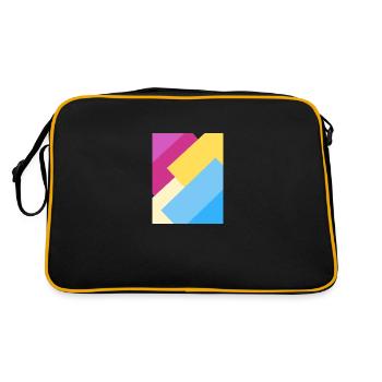 Pan Geometrics - Retro Bag - black/gold - Back