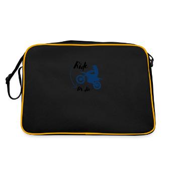 Ride or Die Merchandise - Retro Bag - black/gold - Back