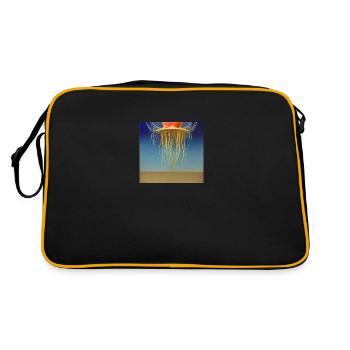 Méduses de surface - Sac Retro - noir/or - Dos