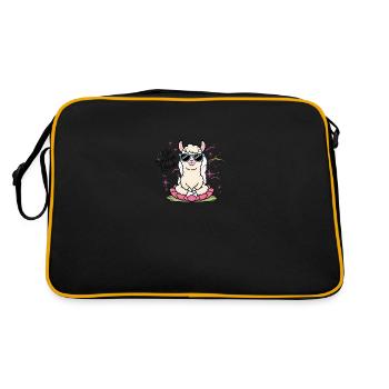 No Drama Lama - Retro Bag - black/gold - Back