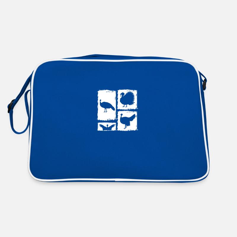 Truthahn Retro Tasche
