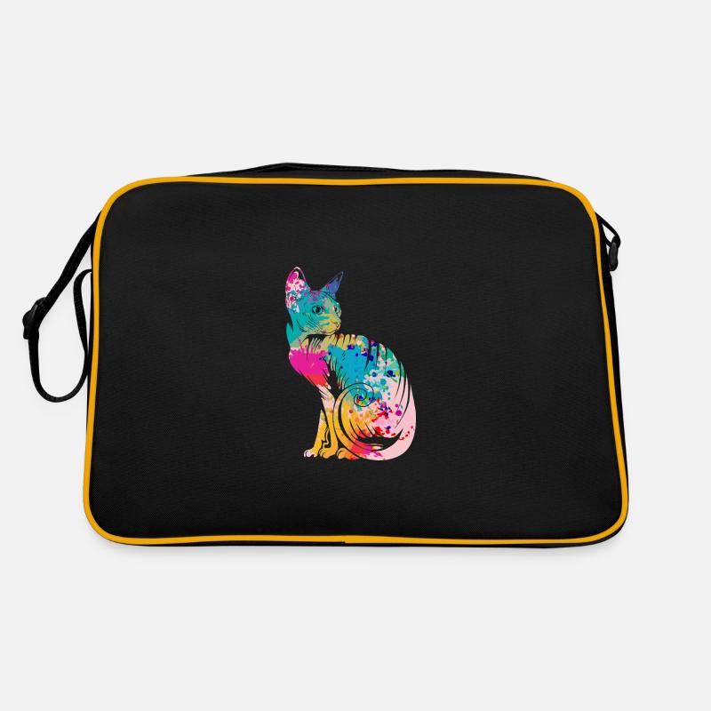 Chats Sphynx Sac Retro