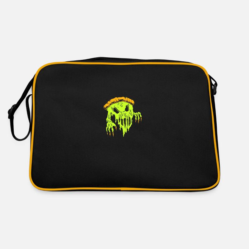 Horror Pizza Retro Tasche