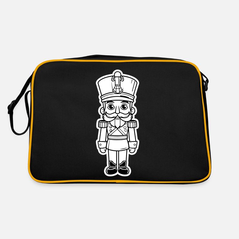 Nutcracker Christmas Symbol Retro Bag
