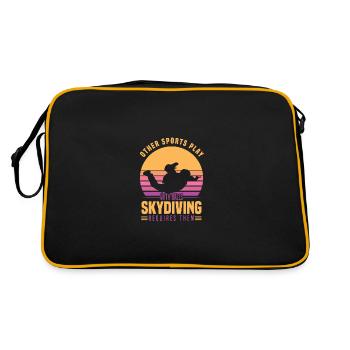 Parachutiste - Sac Retro - noir/or - Dos