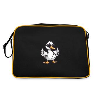 Goose Cool Animal - Retro Bag - black/gold - Back