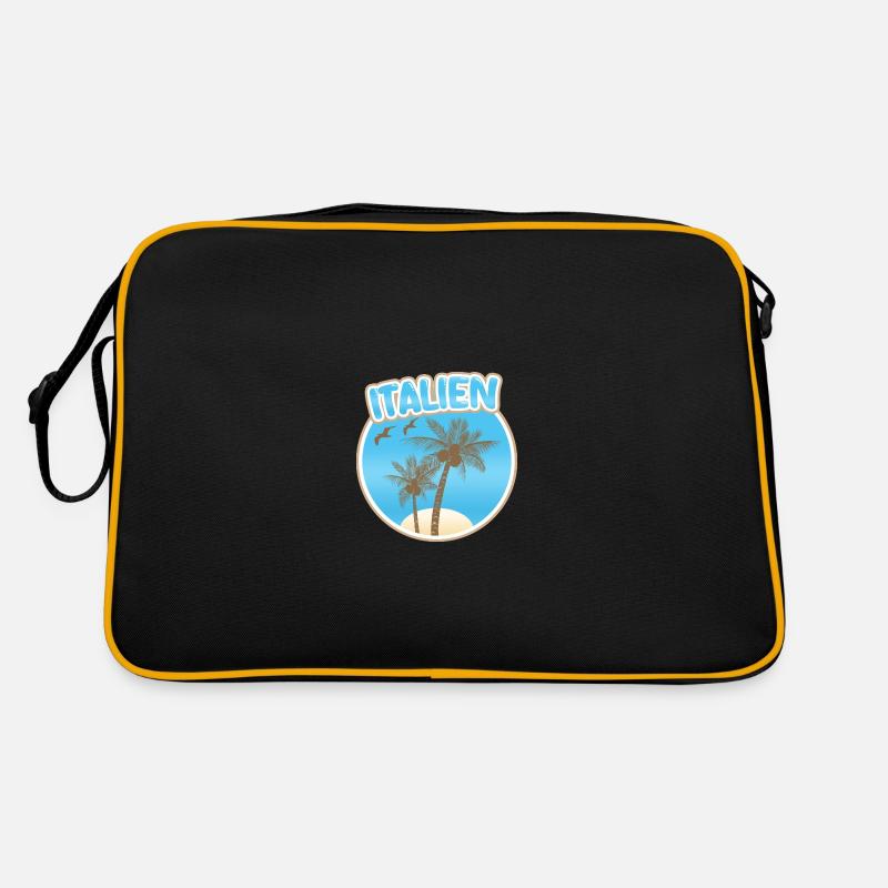Urlaub Italien Retro Tasche