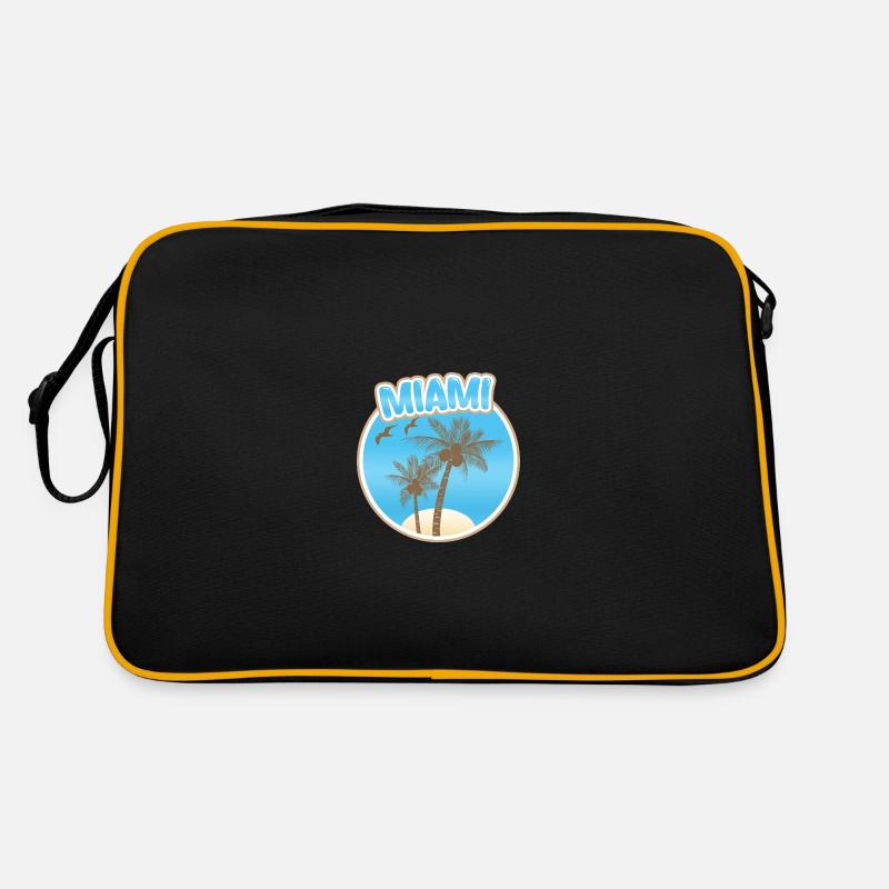 Urlaub Miami Retro Tasche