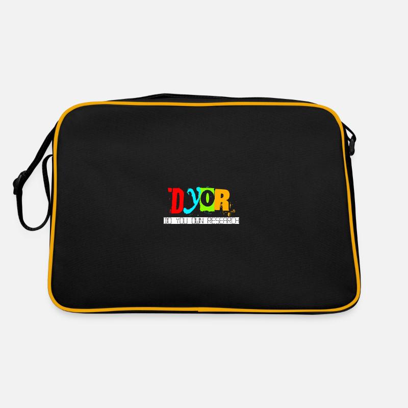 dyor v1 white Retro Tasche
