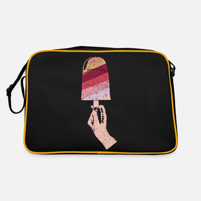 Popsicles in printing optics Retro Bag