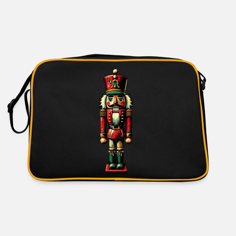 Nussknacker | Typisch Traditionell Erzgebirge Retro Tasche