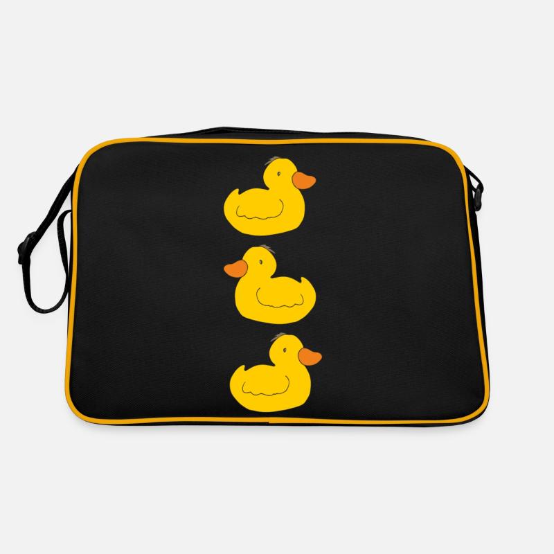 Three ducklings Retro Bag