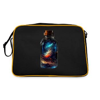 Galaxy - Retro Bag - black/gold - Back