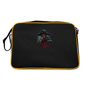 contagion - Retro Bag - black/gold - Back