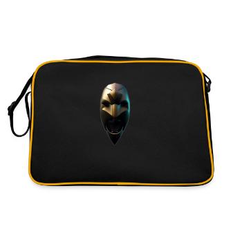 Bade facemask - Sac Retro - noir/or - Dos