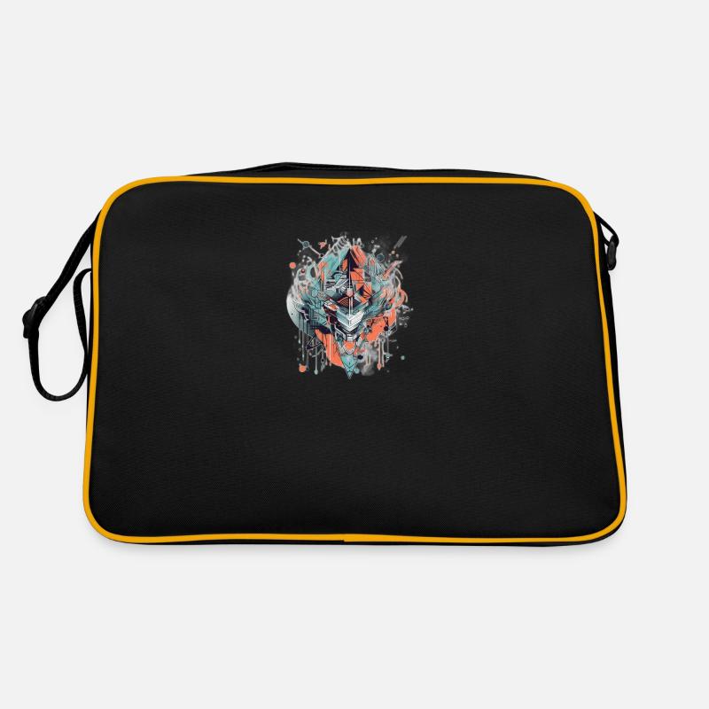 Abstract Design Retro Bag
