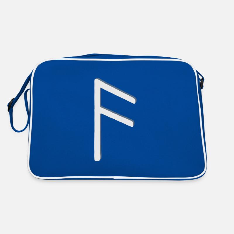 Futhark Runic Alphabet Ansuz Retro Bag