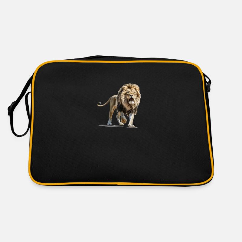 Löwe Retro Tasche