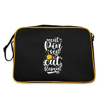 Vêtements de tailleur Tricot Tailleur sur mesure - Sac Retro - noir/or - Dos