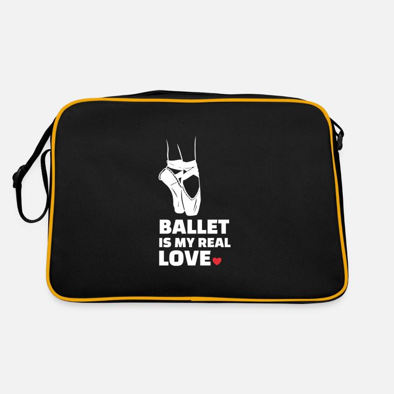 Ballett Liebe Retro Tasche