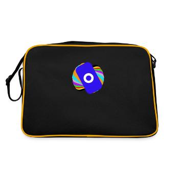 Colour top - Retro Bag - black/gold - Back
