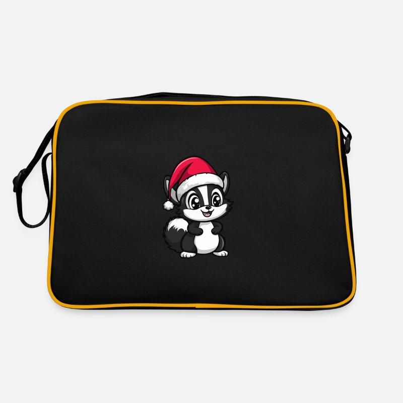 Skunk Noël mignon Sac Retro