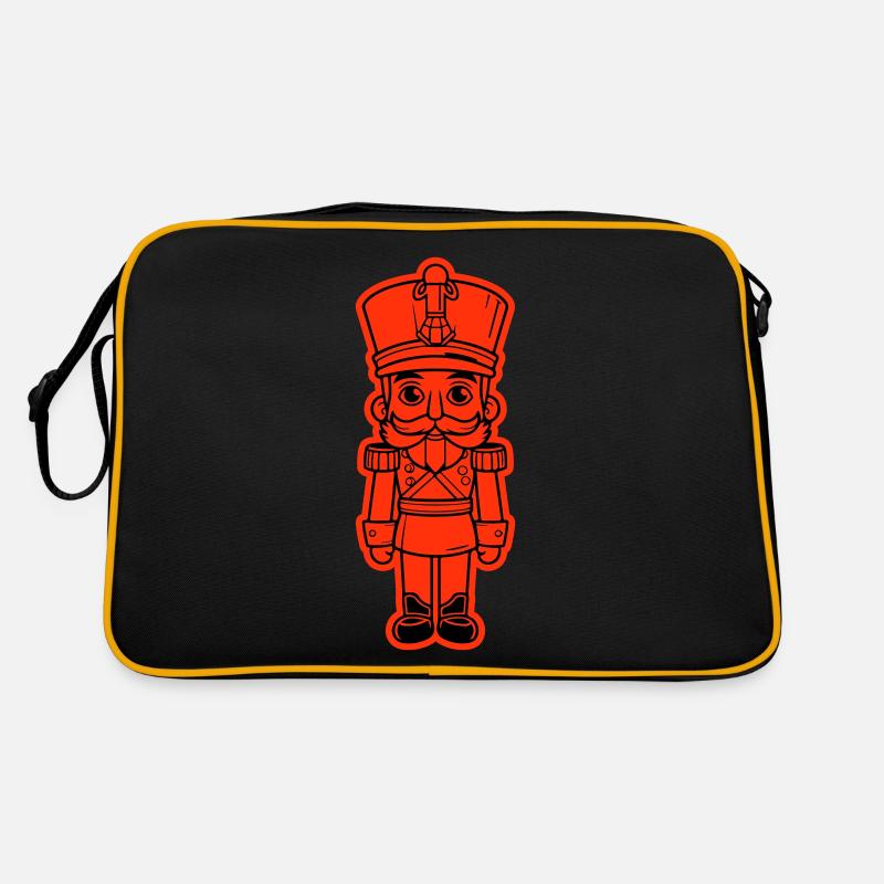 Nutcracker Christmas Icon Retro Bag