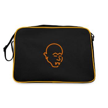 Vampire - Retro Bag - black/gold - Back