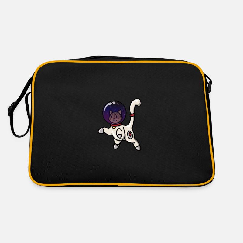 Chat de l'espace Spacecat! Idée cadeau Astrocat All Sac Retro
