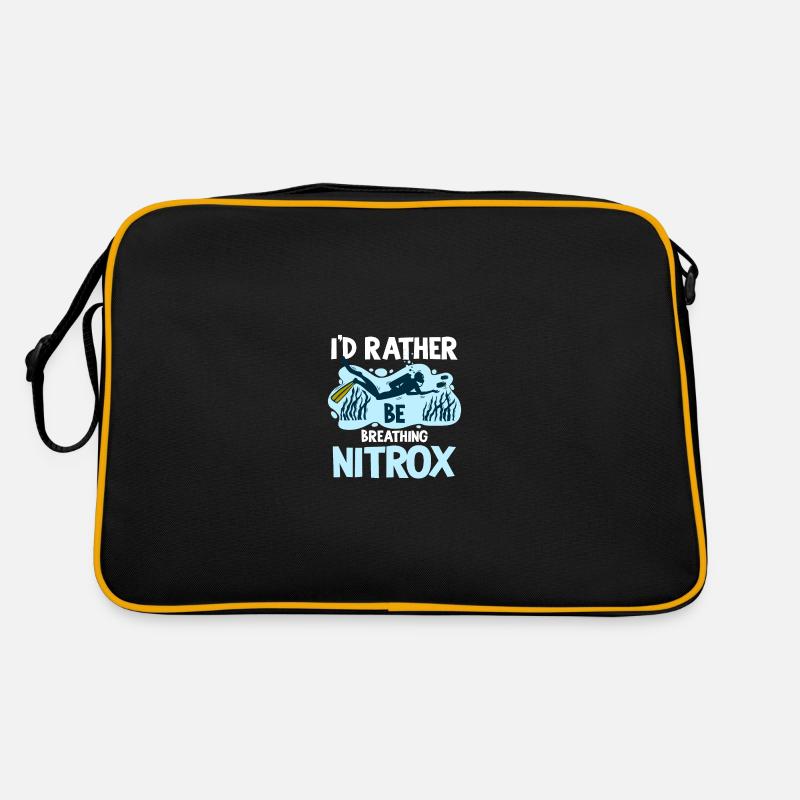 Je préfère respirer Nitrox Diving Divers Sac Retro