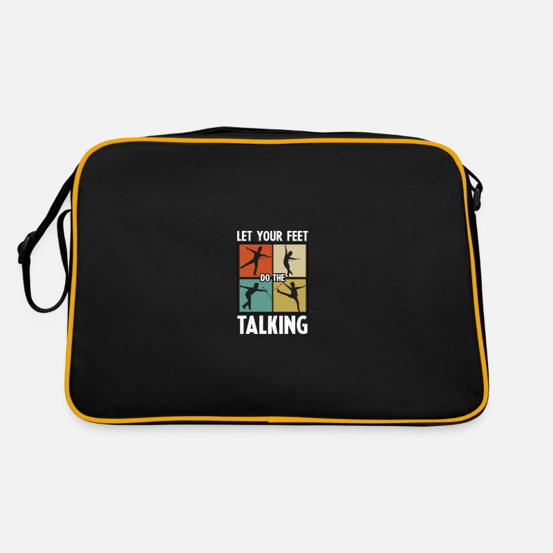 Let Your Feet Do The Talking Tap Dance for Retro Bag