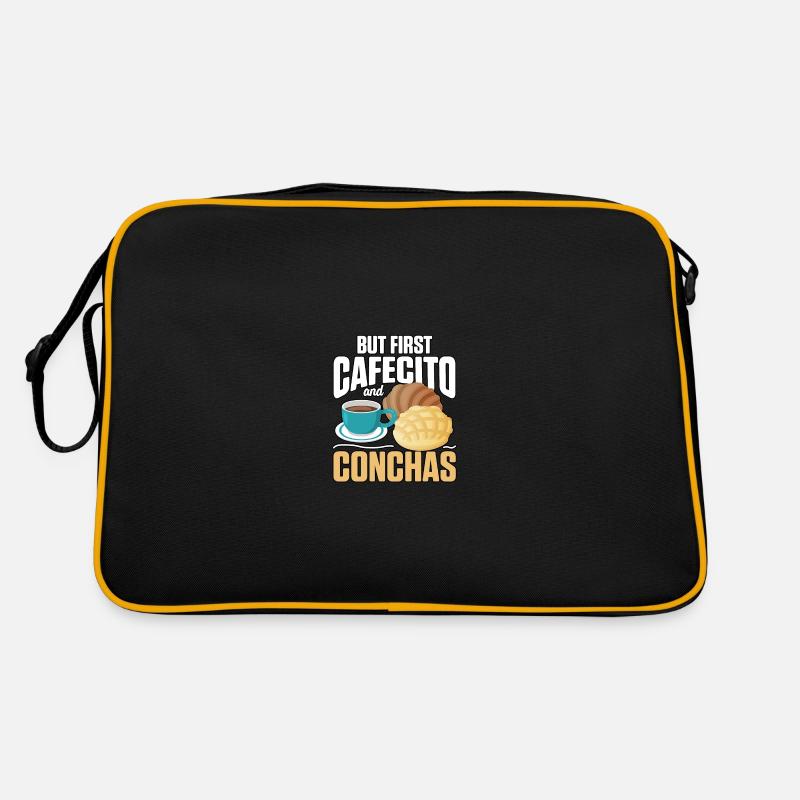 But First Cafecito And Conchas Concha Retro Tasche