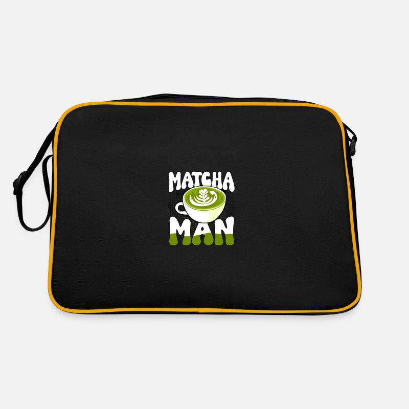 Matcha Man for Matcha Tea Lovers Retro Bag