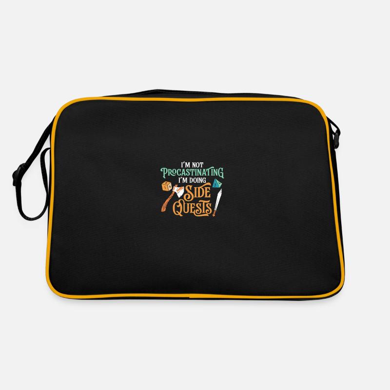 I'm Not Procrastinating Side Quests Rollenspiel Retro Tasche